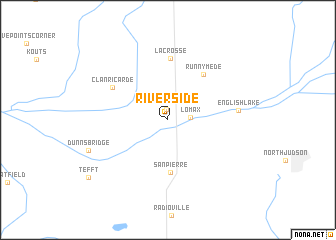 map of Riverside