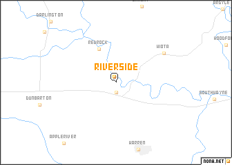 map of Riverside