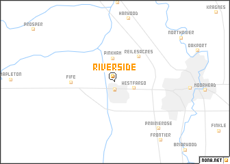 map of Riverside