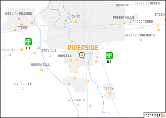 map of Riverside