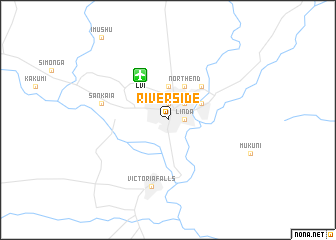 map of Riverside