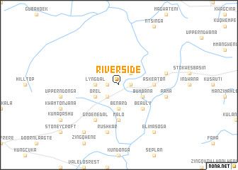 map of Riverside