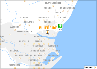 map of Riverside