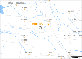 map of Riverslea