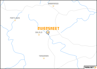 map of Riversmeet