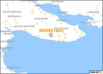 map of Riverstown