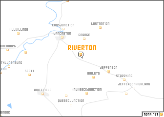 map of Riverton