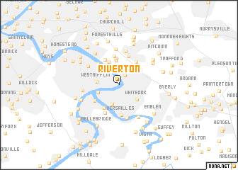 map of Riverton