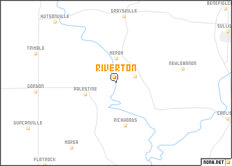 map of Riverton