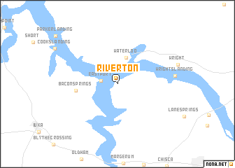 map of Riverton