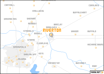 map of Riverton