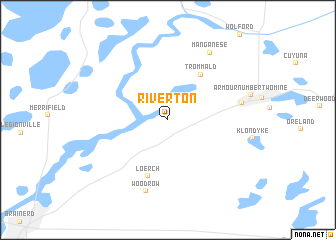 map of Riverton