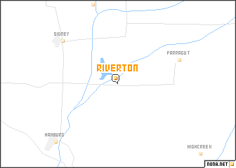 map of Riverton