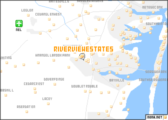 map of Riverview Estates