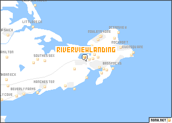 map of Riverview Landing
