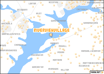 map of Riverview Village