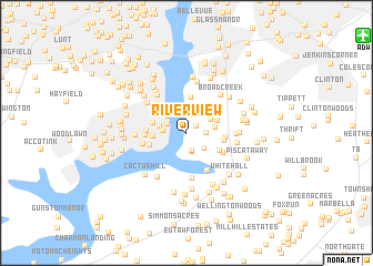 map of Riverview