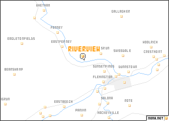 map of Riverview