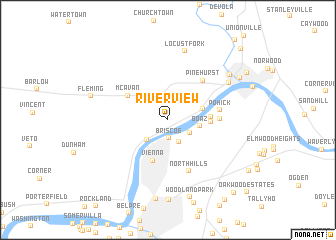 map of Riverview