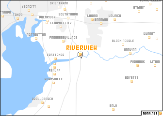 map of Riverview