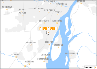 map of Riverview