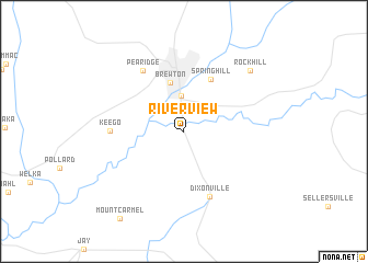 map of Riverview