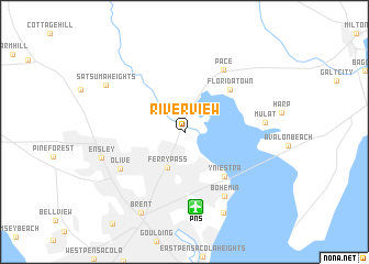 map of Riverview