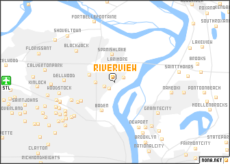 map of Riverview