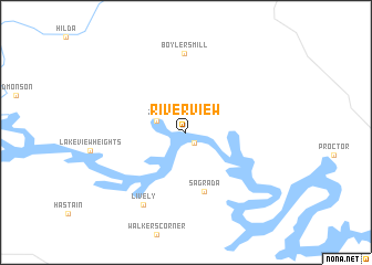map of Riverview
