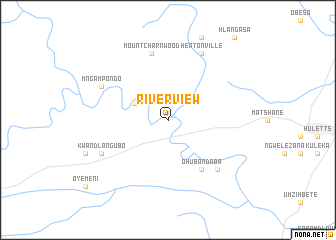 map of River View