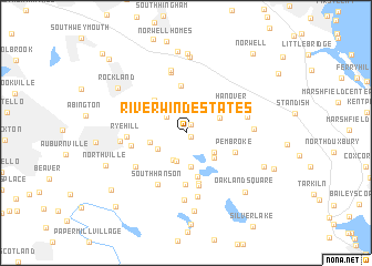 map of Riverwind Estates