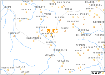 map of Rives