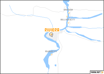 map of Riviera