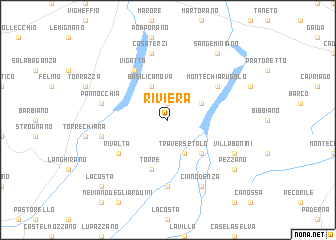 map of Riviera