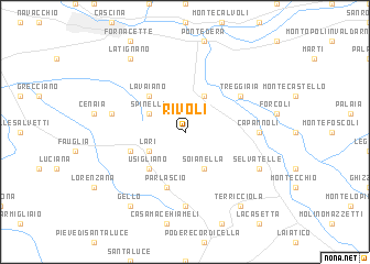 map of Rivoli