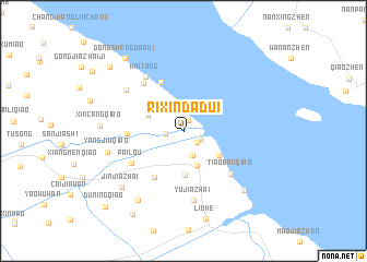 map of Rixindadui
