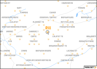 map of Rix