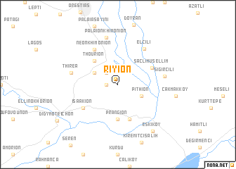 map of Ríyion