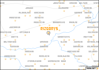 map of Rizgonys