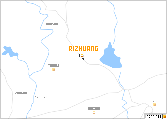 map of Rizhuang