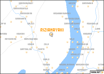 map of Rizia Mayaki