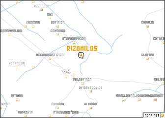 map of Rizómilos