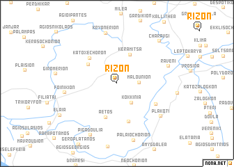 map of Rizón