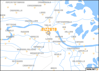 map of Rizzata