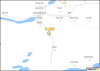 map of Rjoo