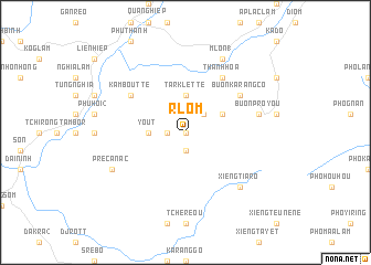 map of R”lom