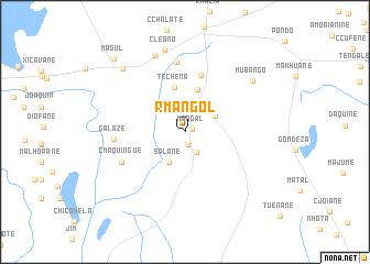 map of R. Mangol