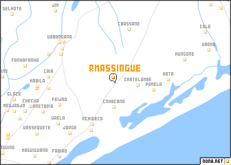 map of R. Massingue