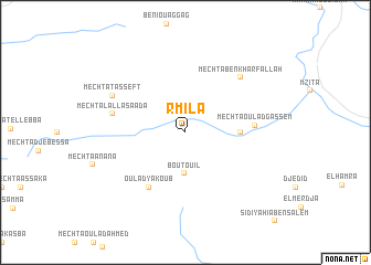 map of RʼMila