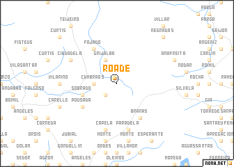 map of Roade